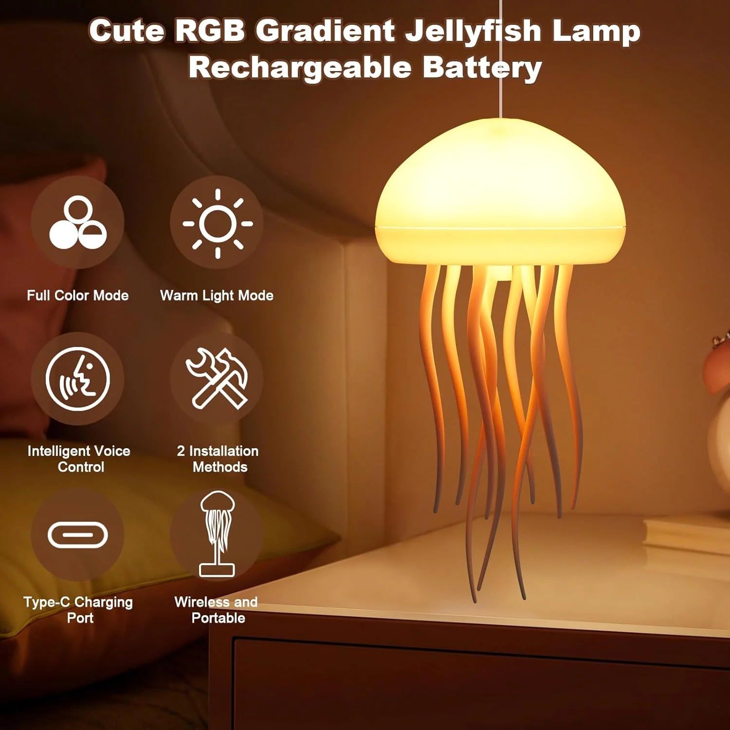 Lumora Jellyfish Lamp